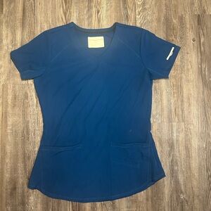 Skechers Blue Scrub Top